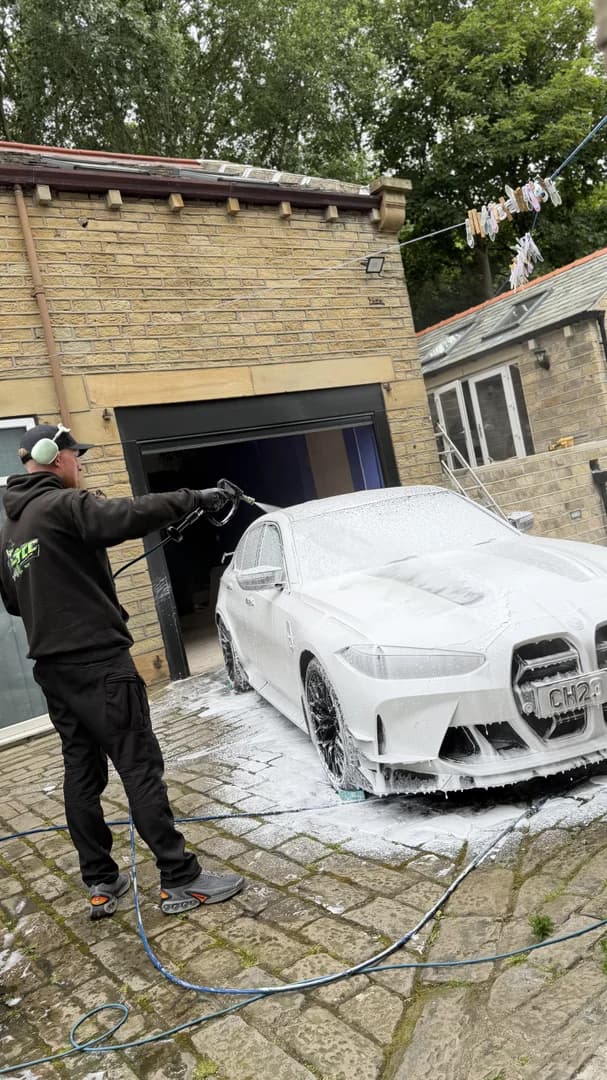Professional vehicle detailing work